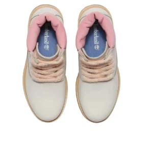 Premium 6-Inch Waterproof Boot “Natural Nubuck Pink”