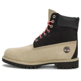Premium 6 Inch Waterproof Boots “Black Regenerative Leather Brown”