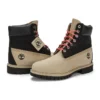Premium 6 Inch Waterproof Boots “Black Regenerative Leather Brown”