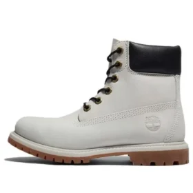 Premium 6 Inch Waterproof Boots “Light Grey Nubuck”