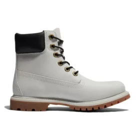Premium 6 Inch Waterproof Boots “Light Grey Nubuck”