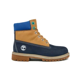 Premium 6 Inch Waterproof Boots “Wheat Blue Navy”