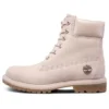 Premium Waterproof Lace Up Hiking Boots “Pale Pink”