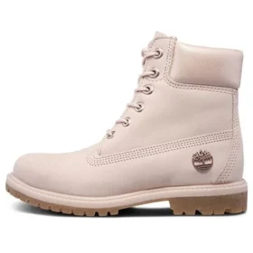Premium Waterproof Lace Up Hiking Boots “Pale Pink”