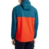 Pullover Windbreaker Jacket “Blue Orange”