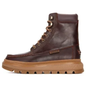 Ray City Moc Toe Chukka Boots “Brown Regenerative Leather”