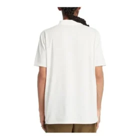 Retro White Moisture-Wicking Polo Shirt “White”