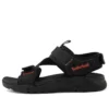 Ripcord Double-Strap Sandals “Black”