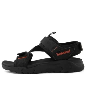 Ripcord Double-Strap Sandals “Black”