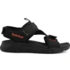 Ripcord Double-Strap Sandals “Black”