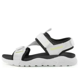 Ripcord Double-Strap Sandals “White”