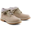 Roll Top Boots Basic “Beige with Light Grey”