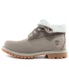 Roll Top Boots Basic “Medium Grey with Light Grey”