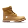 Roll Top Boots Basic “Wheat Pink with Plaid Print”
