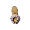 Roll Top Boots Basic “Wheat with Dot Print”