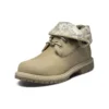 Roll Top Wide Fit Boots Basic “Beige White Camouflage”