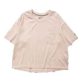 Round Neck Short Sleeve Pink