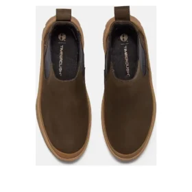 Roxie Lane Chelsea Boot “Dark Brown Nubuck”