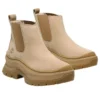 Roxie Lane Chelsea Boot “Light Beige Nubuck”