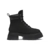 Sky 6 Inch Lace Up Boots “Black Nubuck”