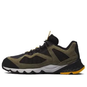 Solar Wave Leather Sneakers “Black”