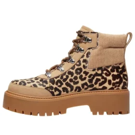 Stone Street Platform Boots “Leopard Print”