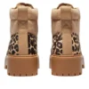 Stone Street Platform Boots “Leopard Print”