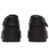 Stone Street Platform Buckle “Black Full Grain”