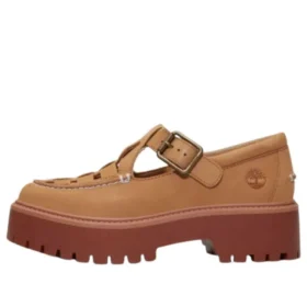 Stone Street Platform Buckle “Medium Beige Nubuck”