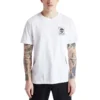 Timberland Back Pattern Printing Short Sleeve White