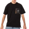 Timberland Casual Loose Round Neck Short Sleeve Black