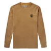 Timberland Casual Printing Round Neck Long Sleeves