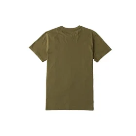 Timberland Casual Round Neck Printing Short Sleeve Green