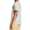 Timberland Colorblock Collar Logo Printing Short Sleeve Gray
