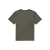 Timberland Contrast Color Stitching Color Block Short Sleeve Green