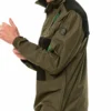 Timberland Contrasting Colors Pocket hooded Pullover Jacket Green