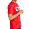 Timberland Logo Printing Casual Short Sleeve Red