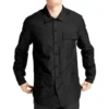 Timberland Multiple Pockets Forked Shirt Jacket Black