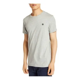 Timberland Outdoor Round Neck Short Sleeve Gray