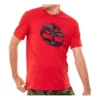 Timberland Printing Short Sleeve Red