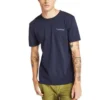 Timberland Printing Short Sleeve Round Neck Blue