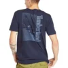 Timberland Printing Short Sleeve Round Neck Blue