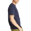 Timberland Printing Short Sleeve Round Neck Blue