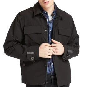 Timberland Reflective Cargo Multiple Pockets Jacket Black