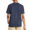 Timberland Round Neck Printing Short Sleeve Blue