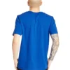 Timberland Round Neck Printing Short Sleeve Blue