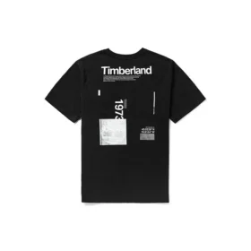 Timberland Round Neck Sports Short Sleeve Black