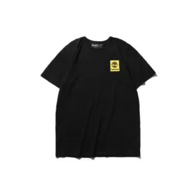 Timberland SS20 Basic Logo Printing Short Sleeve Black