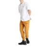 Timberland SS20 Casual Round Neck White Printing Short Sleeve White