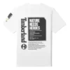 Timberland SS20 Earth Series Printing Short Sleeve White